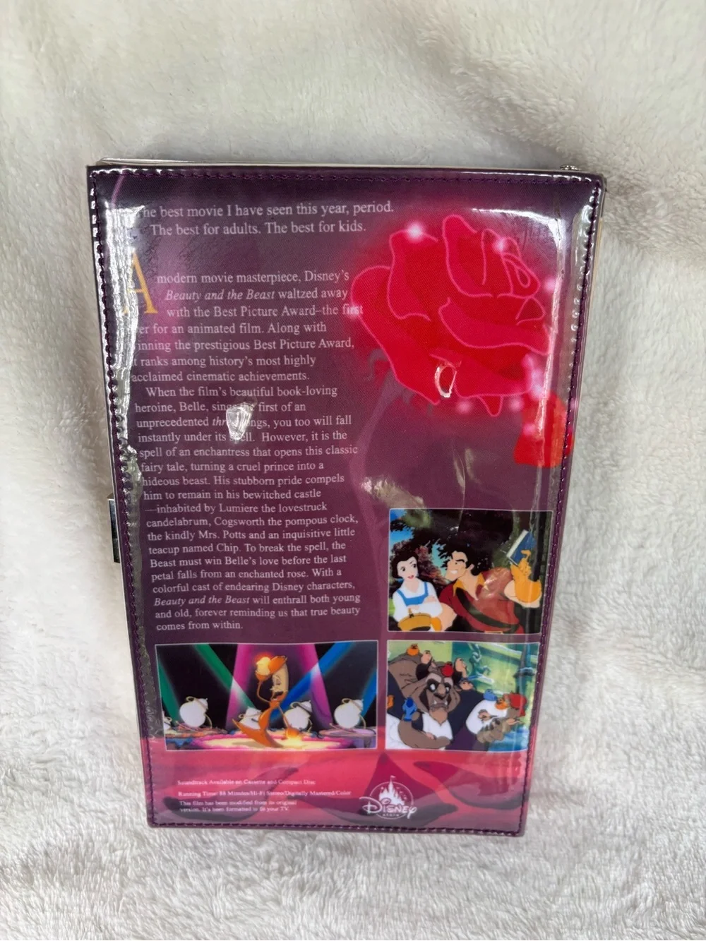 Disney Oh My Disney Beauty And The Beast Clutch